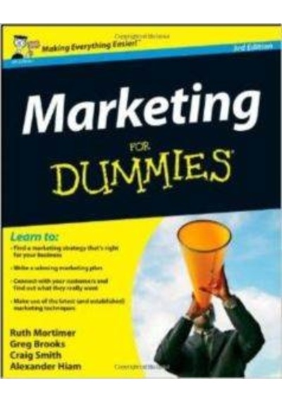Marketing For Dummies - Craig Smith -  Gregory Brooks - John Wiley and Sons