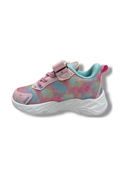 Cakgo Kuromi 724-26 Anorak Parlak Deri Anatomik Kız Çocuk Sneaker Pembe Yeşil 31-35 Pembe