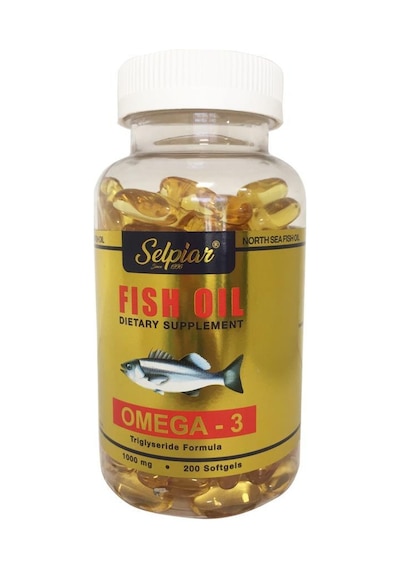 Selpiar Omega 3 Balık Yağı 1000 MG 200 Kapsül