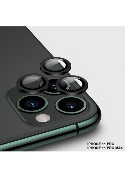 İphone 11 Pro / 11 Pro Max Uyumlu Safir Lens Çizilmez Dayanıklı Kamera Koruyucu