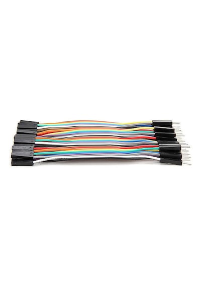 Robizstore-10Cm 40 Pin Dişi Erkek Dupont Kablo Breadboard Jumper Ayrılabilir