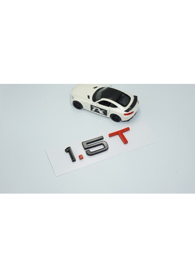 Dk Tuning 1.5 T Bagaj Siyah Kırmızı 3m Yazı Logo Audi İle Uyumlu