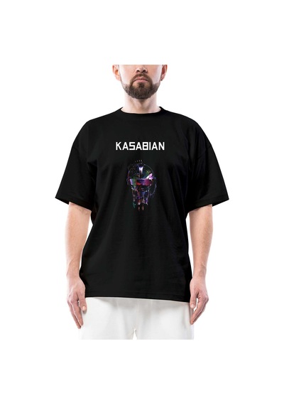 Kasabian The Alchemist's Euphoria Siyah Oversize Tişört