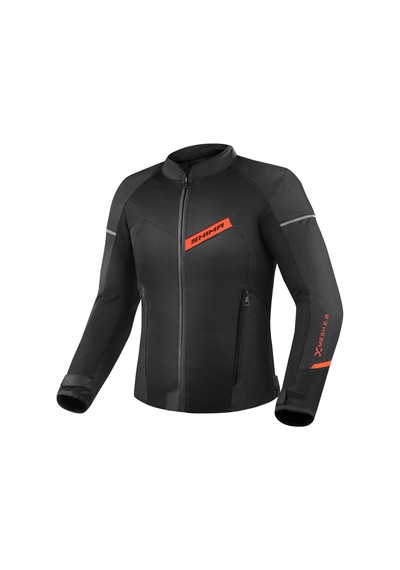 Shima X-mesh Korumalı Yazlık Motosiklet Montu Siyah Kırmızı
