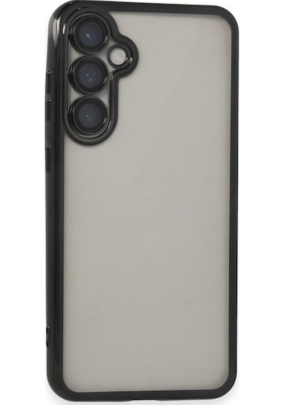 Samsung Uyumlu Galaxy A55 5g Kılıf Razer Lens Çerçeveli Silikon Kapak