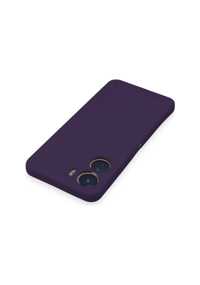 Vivo Y16 Kılıf Nano İçi Kadife Silikon - Mor 0.2M-Çok Renkli