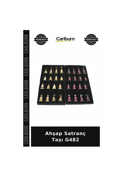 Özel Üretim Oyun Hobi Ahşap Satranç Taşı G482