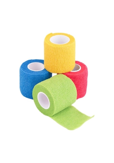 Usmed Octacare Kendinden Yapışkanlı Coban Bandaj - 5cmx4,5m - Kırmızı