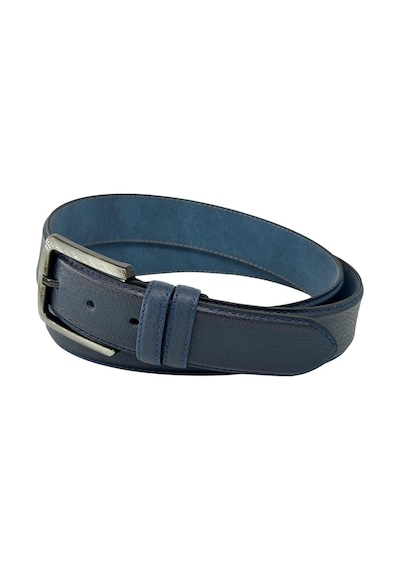 Süzer Deri Lacivert Suni Deri 4 Cm. Genişlik Damar Desenli Model Klasik Erkek Kemer // 7400-47 Lacivert