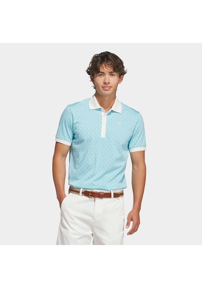Adidas Originals All Over Trefoil Erkek Mavi Polo Tişört Ks5764