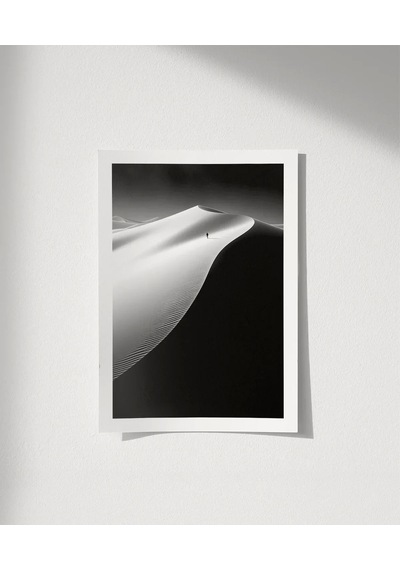 Çerçevesiz Poster Kumun İzinde