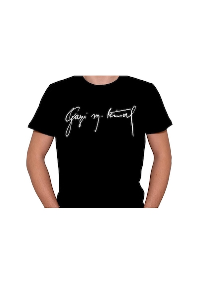 Gazi Mustafa Kemal İmza Atatürk Tişört Unisex T-shirt 001