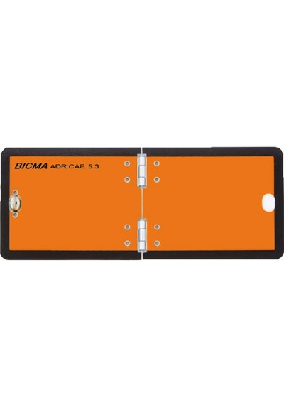 Bıcma Adr Levha Dikey Katlanır Çinko 30X12 Cm