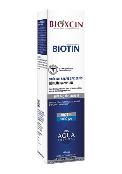 Bioxcin Biotin Şampuan 300 Ml Tüm Saç Tipleri