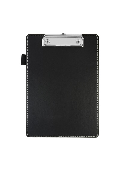 Sekreterlik,a5 Küçük Boy,kapaksız,a5 Clipboard Vegan Suni Deri,17,5x24,5 Cm.,siyah