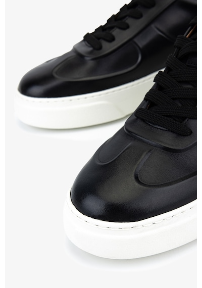 Valmenti Erkek Hakiki Deri Siyah Sneakers & Spor Ayakkabı 04 4601 Erk Ayk Y26 Sıyah
