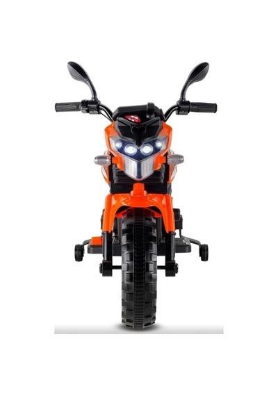 Babyhope 447 Motocross Akülü Motorsiklet 12v Turuncu