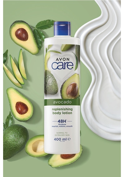 Avon Care Kuru Ciltler için Avokado Özlü Vücut Losyonu 400 ML