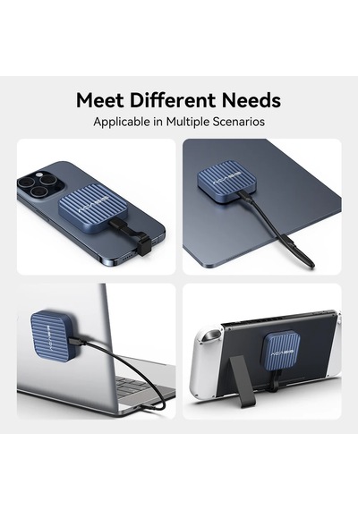 Acasis EC6609 Air Apple Uyumlu iPhone 15/16 Magsafe M2 Desteği Disk Kutusu