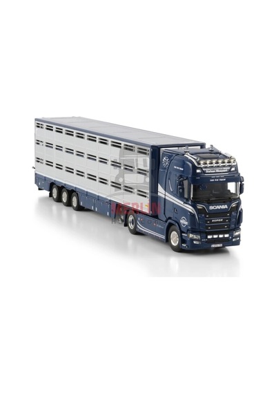 1/50 Moeyaert Scanıa S Hıghlıne Cs20h 4x2 Lıve Stock Traıler - 3 Axle