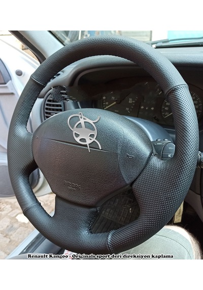 Renault Kangoo Araca Özel Direksiyon Kılıfı Noktalı Düz