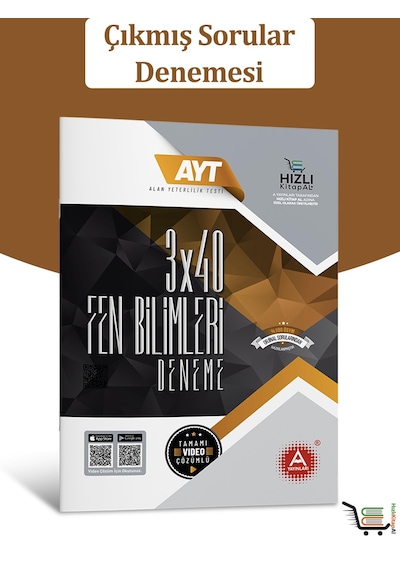 3x40 Ayt Fen Bilimleri Çıkmış Sorular Denemesi