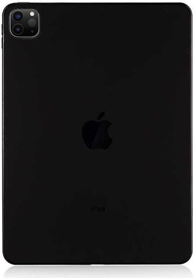 Apple Uyumlu iPad Pro 12.9 Pro 2020 4.nesil Kılıf Zore Tablet Süper Silikon Kapak Arka Kapak