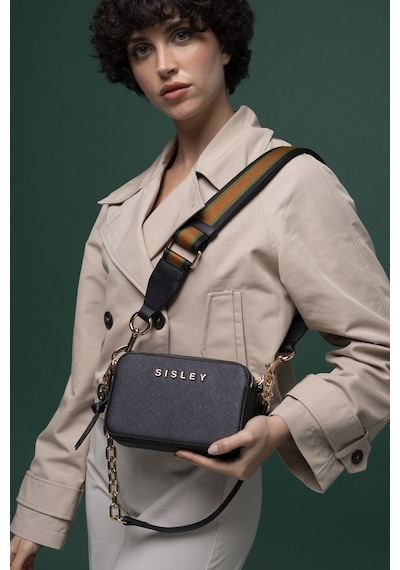 Sisley Kadın Çapraz Çantası C.sly 070 Std / Siyah Siyah