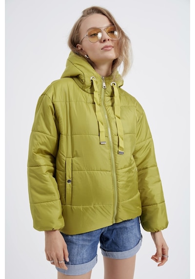 Meecy Kadın Açık Yeşil Geniş Kesim Oversize Kapüşonlu Şişme Mont Açık Yeşil Açık Yeşil Meecy Kadın Açık Yeşil Geniş Kesim Oversize Kapüşonlu Şişme Mont Açık Yeşil Açık Yeşil