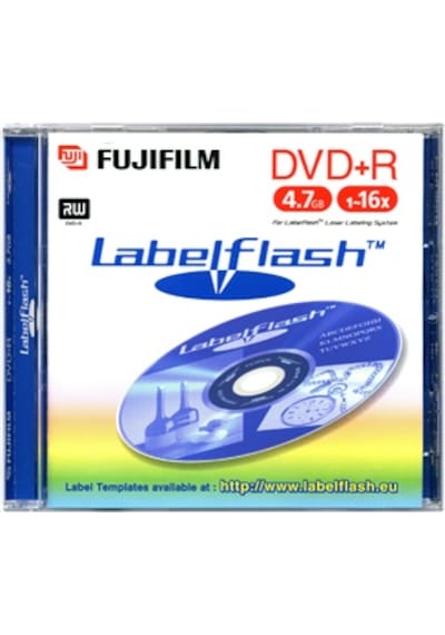 Fujifilm Dvd +R Printable Labelflash 4.7GB 120 Min Boş DVD 5 Adet Kutulu