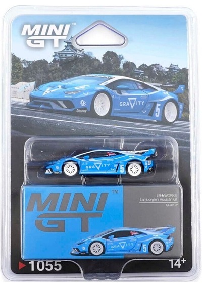 Mini Gt 164 Lb-works Lamborghini Huracán Gt Gravıty Mgt01055-bl