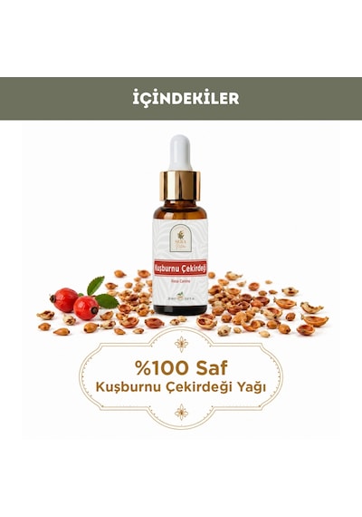 Kuşburnu Çekirdeği Yağı 20 Ml %100 Saf 20 ML