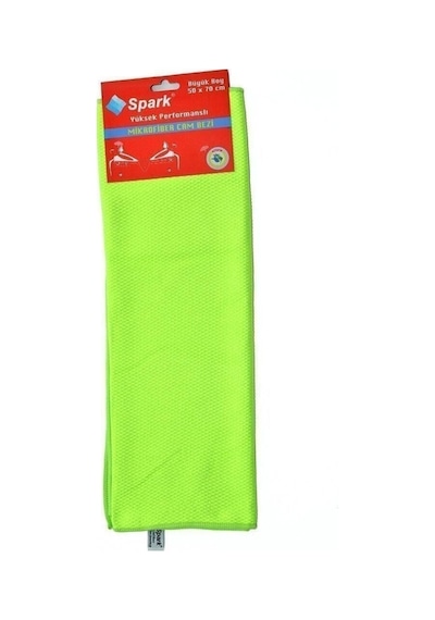 Spark 2311 Mikrofiber Cam Bezi 50 X 70 Cm Yeşil Unisex,623 Açık Bej