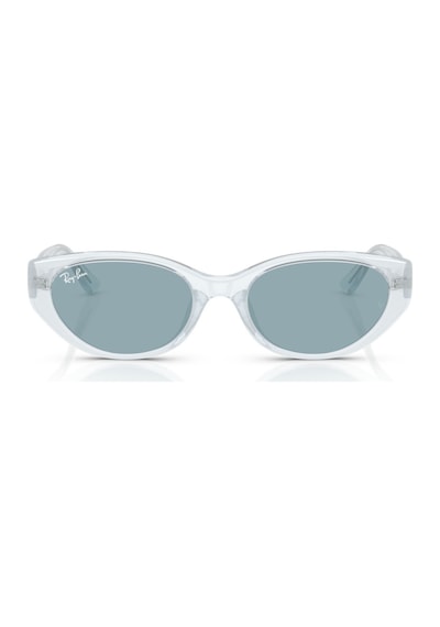 Ray-ban Rb 4457d 687280 55 Unisex Yastık Şeffaf Kemik Güneş Gözlüğü Şeffaf
