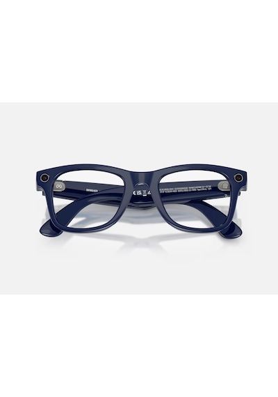 Ray-ban Meta Gen 2 Wayfarer Parlak Mavi Çerçeve - Şeffaf Safir Mavi Renk Geçişli Akıllı Gözlük