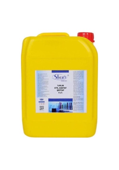 Stein %99,88 Saf C4H8O2 Etil Asetat 5 Lt.