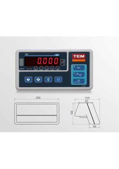 Teb Yazıcılı Tartım Transpalet Baskülü 2000 Kg X 1 Gr