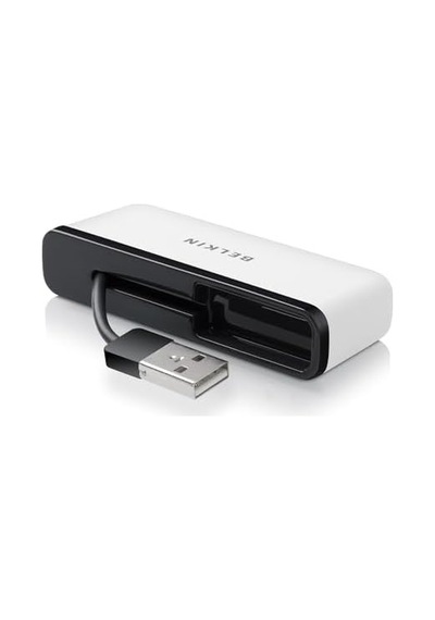 4 Usb-a Girişli Hub, Usb 2.0, Seyahat Boy, Siyah 01