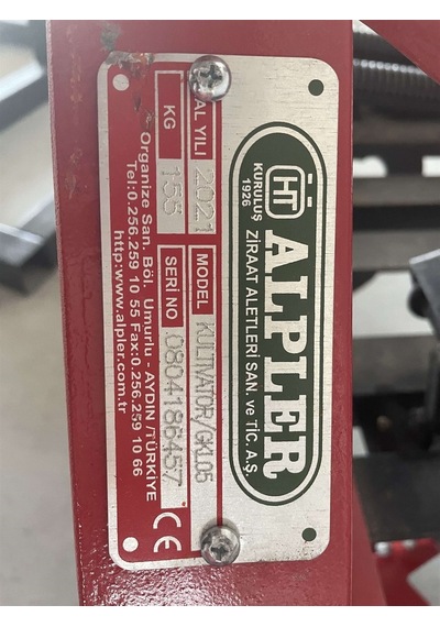 Alpler Hafif Tip Yaylı 5'li Mini Kültivatör