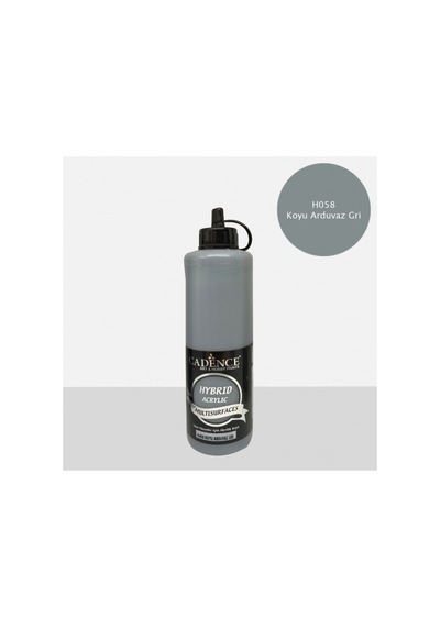 H-058 Koyu Arduvaz Gri 500 Ml Multısurface Hybrıd Akr. Koyu Ard. Gri Koyu Ard. Gri