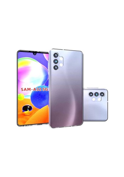 Galaxy A32 4G Kılıf Şeffaf Ince Ve Esnek Süper Silikon Kılıf Renksiz