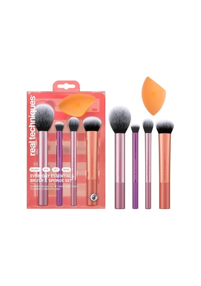 Everyday Essentials Makyaj Fırçası, Yüz İçin Komple Set Yüz Süngeri, Yüz, Ruj, Ayarlama Ve Del