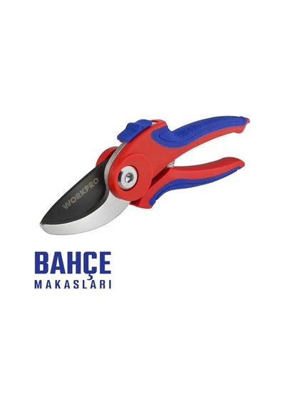 Workpro Wp332001 180mm Profesyonel Bağ Bahçe Dal Budama Makası