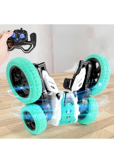 Royal Toys 360 Derece Dönebilen Şarjlı Işıklı Kumandalı Kasırga Akrobat Araç Dw02a Çok Renkli