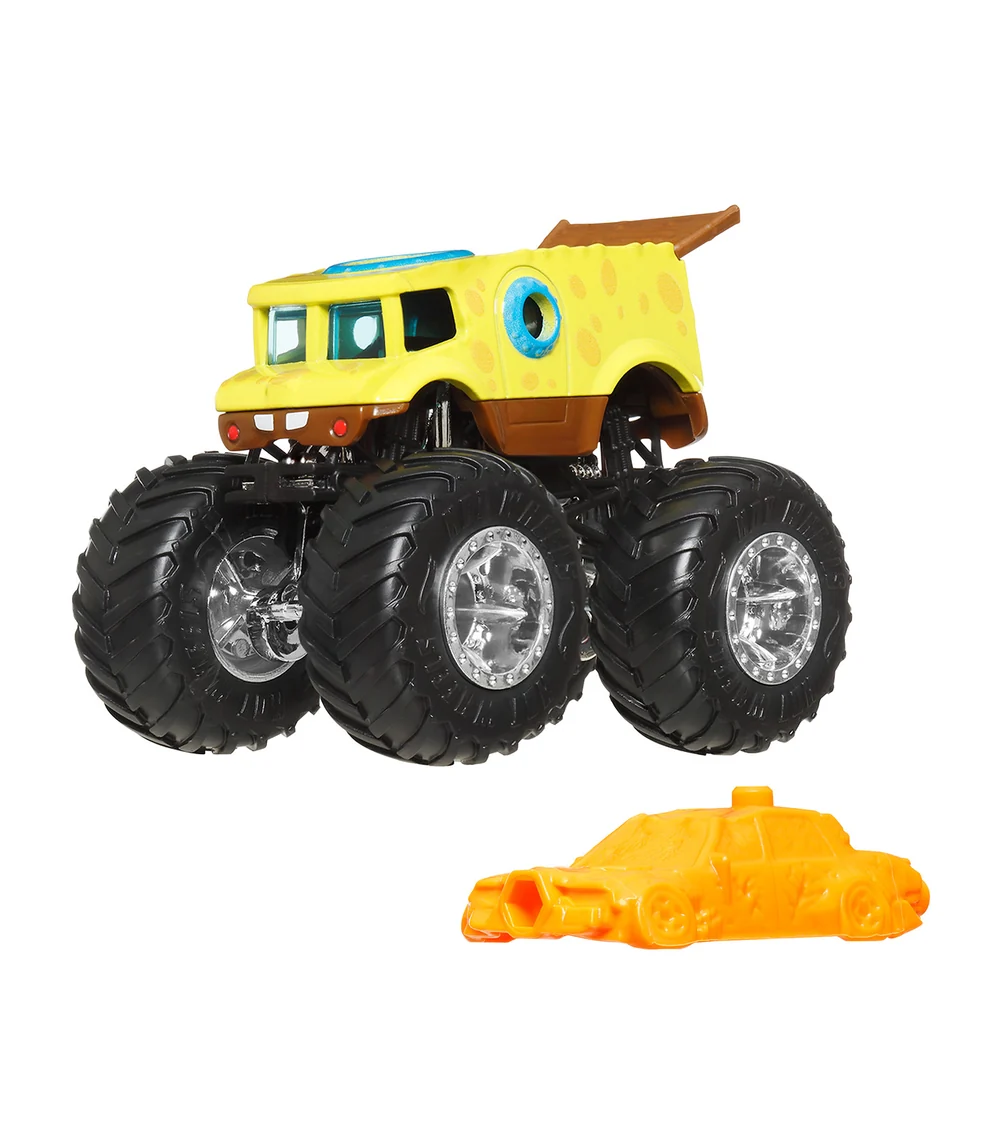 1:64 Hot Wheels Monster Trucks Araba Fyj44 - Spongebob Squarepants