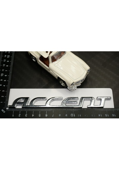 Hyundai Accent Bagaj Abs 3M 3D Yazı Logo  Amblem