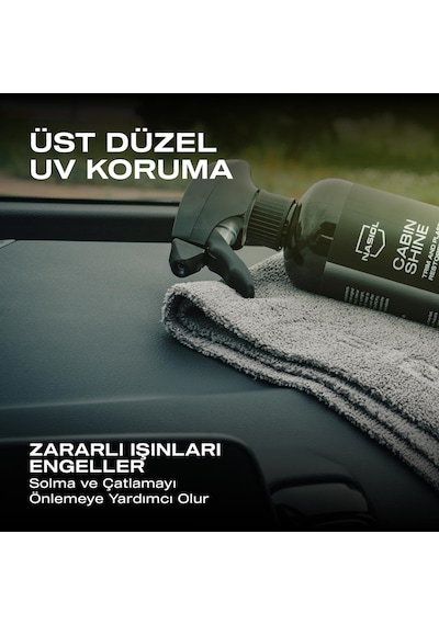 Nasiol Cabinshine Araç İçi Aksesuar Ve Plastik Parlatıcı,onarıcı-500 Ml-torpido Bakım Ve Yenileme, Araç Plastik Diğer