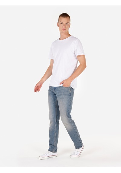 Colin's Colins 044 Karl Normal Kesim Düşük Bel Düz Paça Mavi Erkek Pantolon Cl1071559 Denim