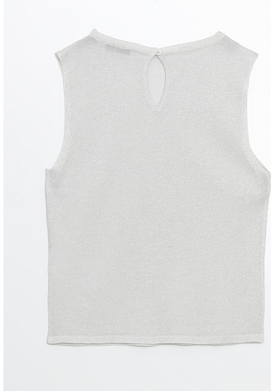 Lcw Vision Beyaz Bisiklet Yaka Kadın Triko Süveter