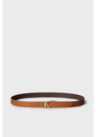 Calvin Klein Deri Çift Taraflı Kemer Lv04f7044gxm8 Kadın Kemer Lv04f7044g Xm8 Taba